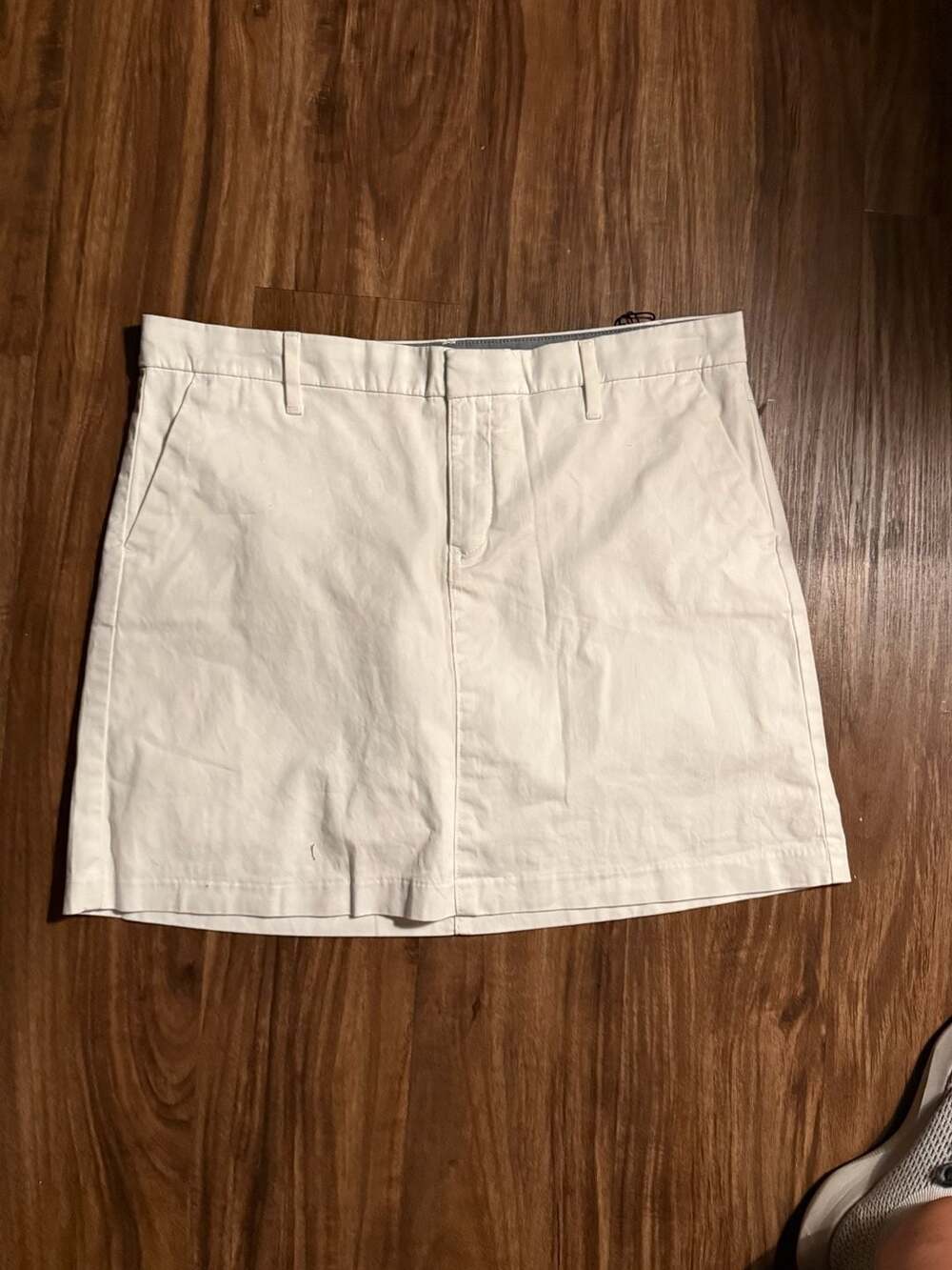 Tommy Hilfiger Women's Hollywood preppy Skirt White Size 10